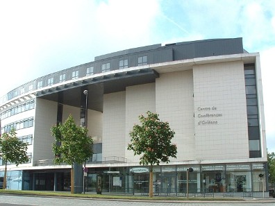 Conference center entrance